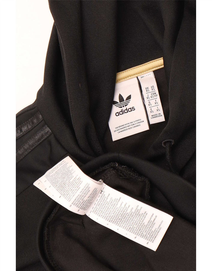 Adidas Ανδρικό γραφικό κουκούλα Jumper XS Μαύρο Πολυεστέρας