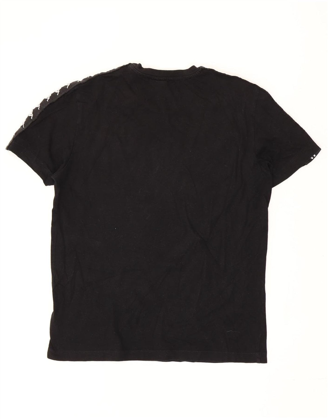 Ανδρικό γραφικό T-Shirt Kappa Top Medium Μαύρο
