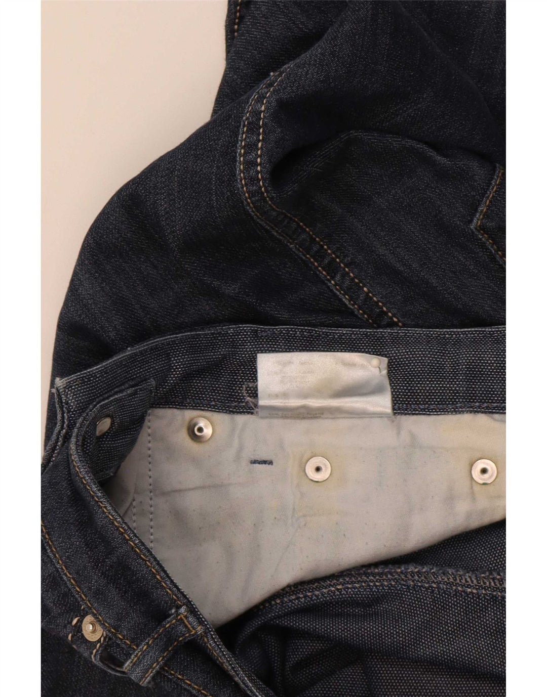 Roccobarocco Γυναικείο ίσιο τζιν W32 L29 Navy Blue Cotton