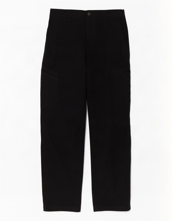 Carhartt Ανδρικό ίσιο παντελόνι Cargo Small W29 L30 Μαύρο βαμβακερό