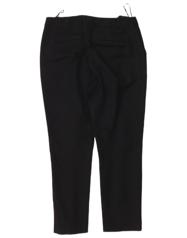 Γυναικείο ίσιο παντελόνι Chino Oasis UK 10 Small W30 L26 μαύρο βαμβακερό