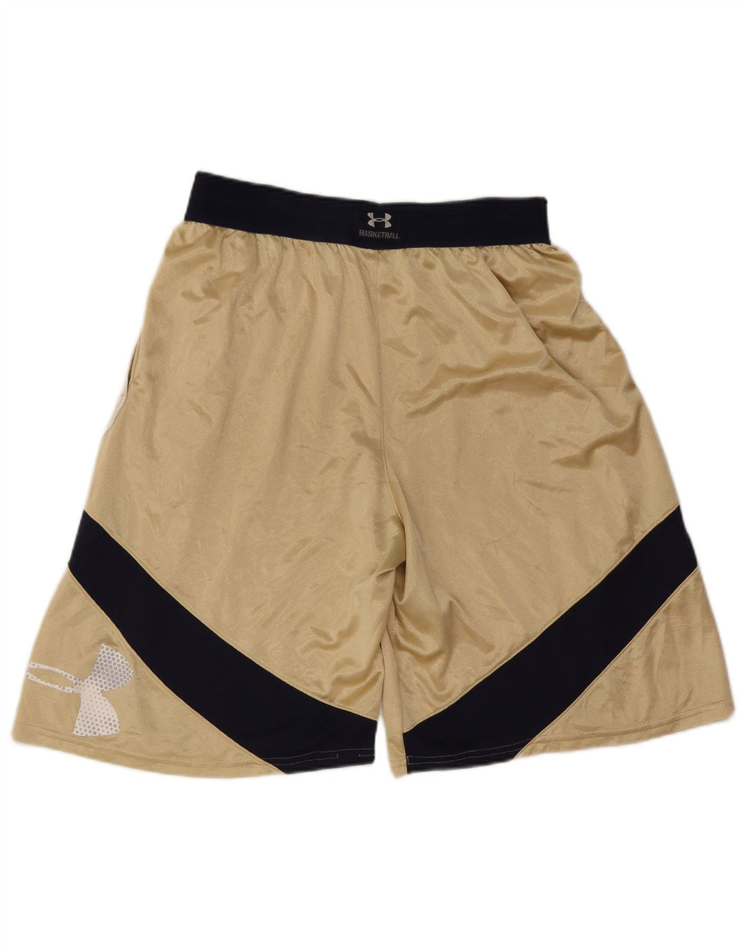 Ανδρικό γραφικό αθλητικό σορτς Under Armour Μεγάλο χρυσό πολυεστέρα