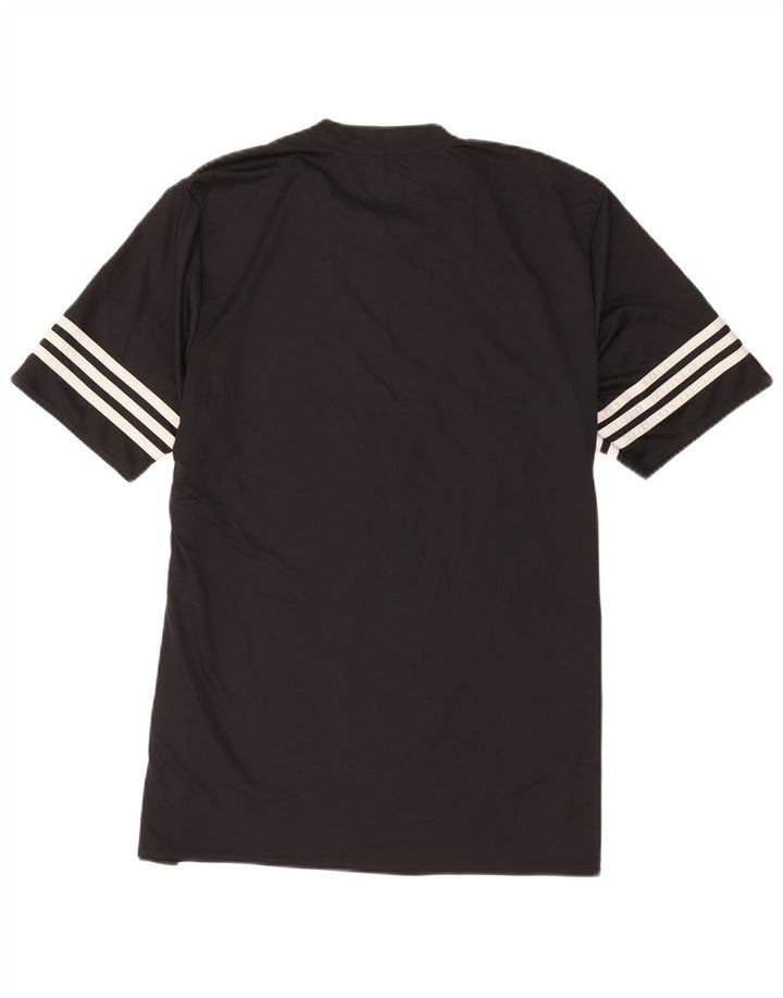 Adidas Ανδρικό T-Shirt Climalite Top Large Μαύρο Πολυεστέρας