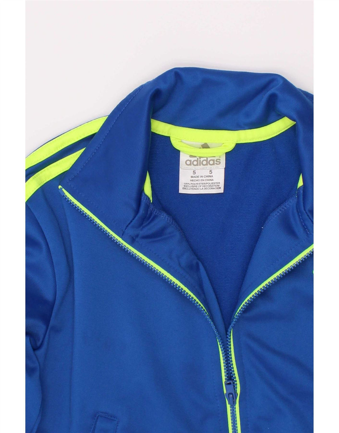 Adidas Boys Graphic αθλητική φόρμα Top Jacket 4-5 ετών Μπλε Πολυεστέρας