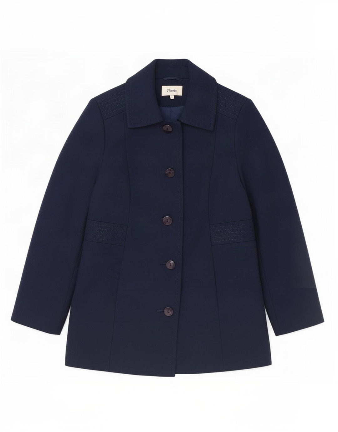 Marks & Spencer Γυναικείο σακάκι 5 κουμπιών UK 12 Medium Navy Blue