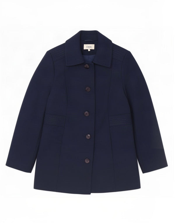 Marks & Spencer Γυναικείο σακάκι 5 κουμπιών UK 12 Medium Navy Blue