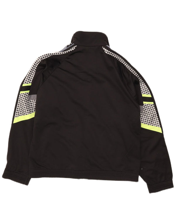 Ανδρική φόρμα γραφικών Diadora Top Jacket UK 36 Small Black Colourblock
