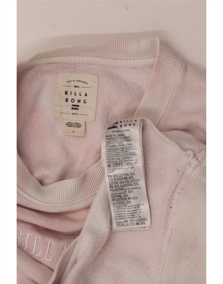Γυναικείο γραφικό φούτερ Billabong Jumper UK 14 Medium Pink Tie Dye