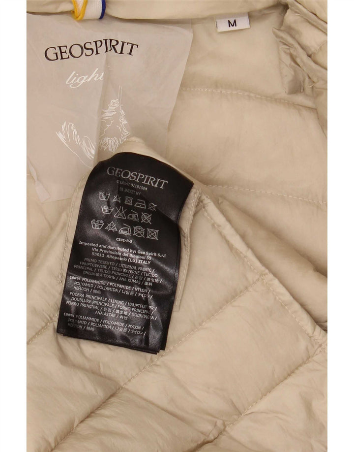 Geospirit Ανδρικό μπουφάν με επένδυση UK 38 Medium Beige Polyamide