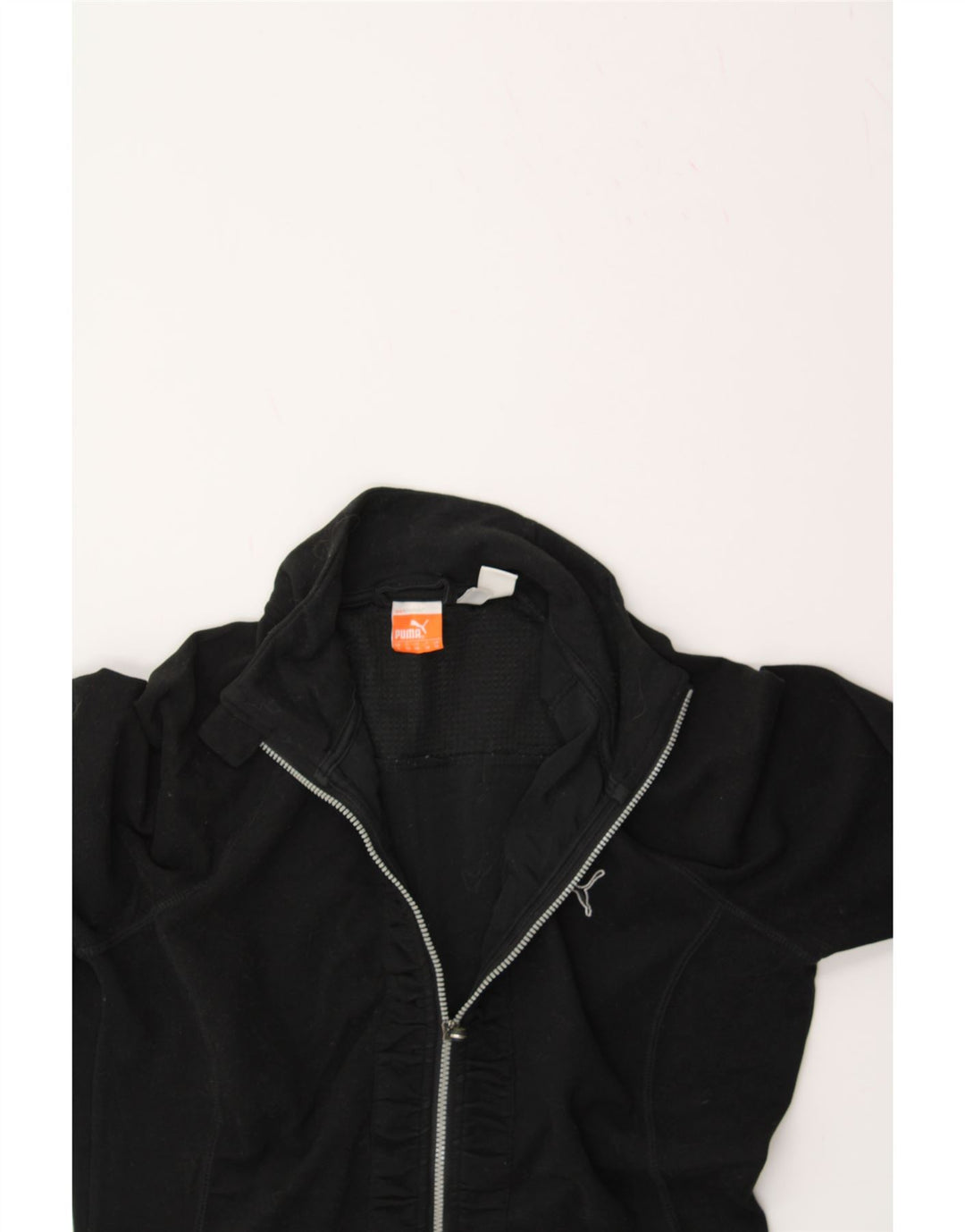 Γυναικεία φόρμα PUMA Top Jacket UK 10 Small Black Polyester