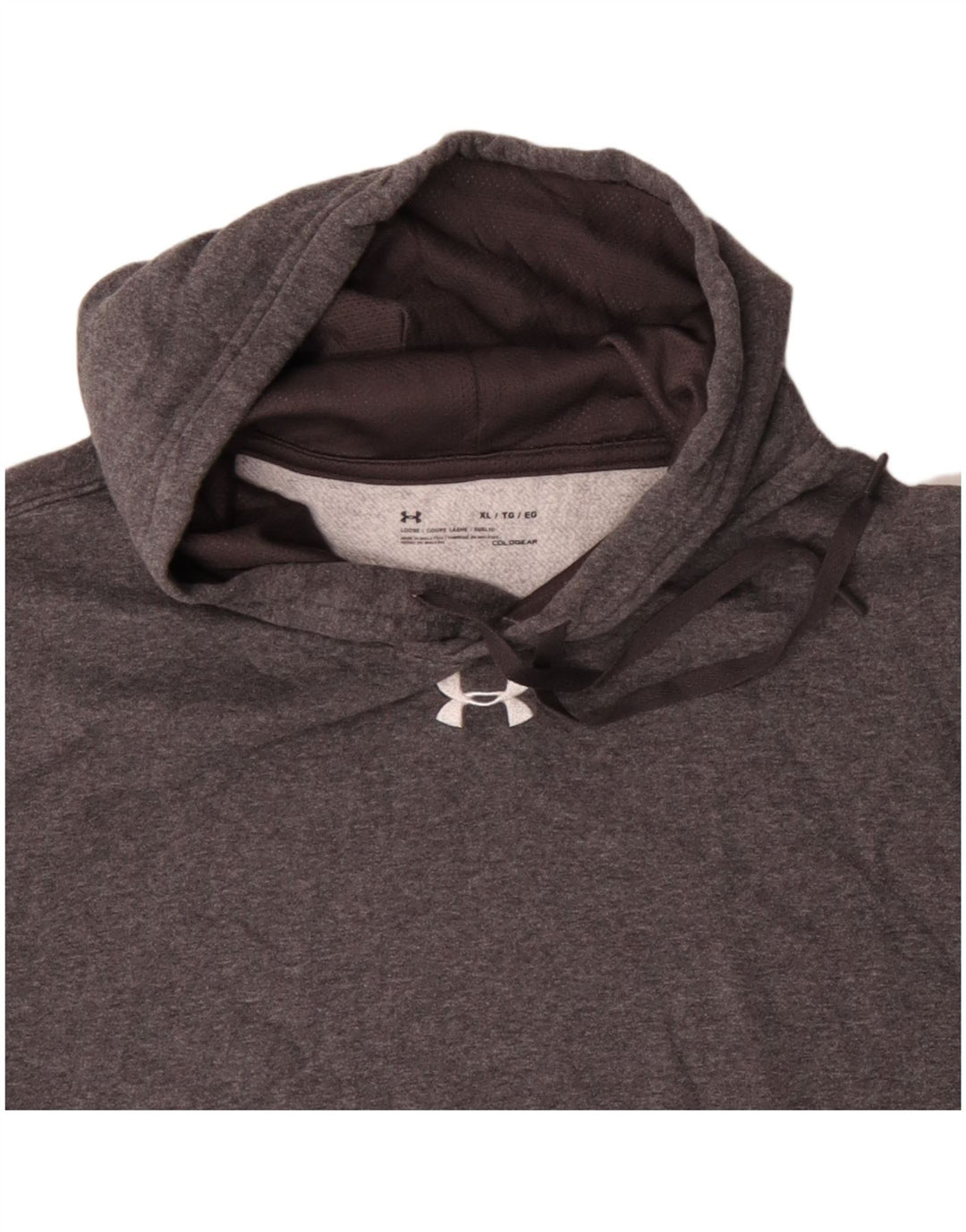 UNDER ARMOR Ανδρικό Hoodie Jumper XL Grey Polyester