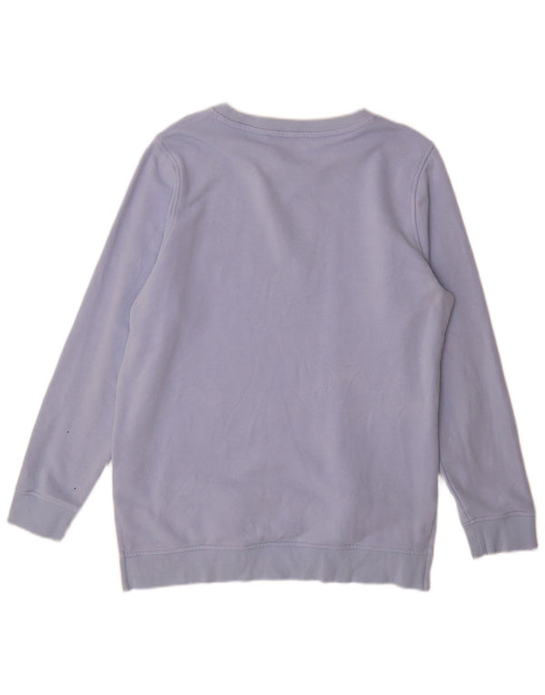 Tommy Hilfiger Γυναικεία Φούτερ Jumper UK 16 Large Blue Cotton