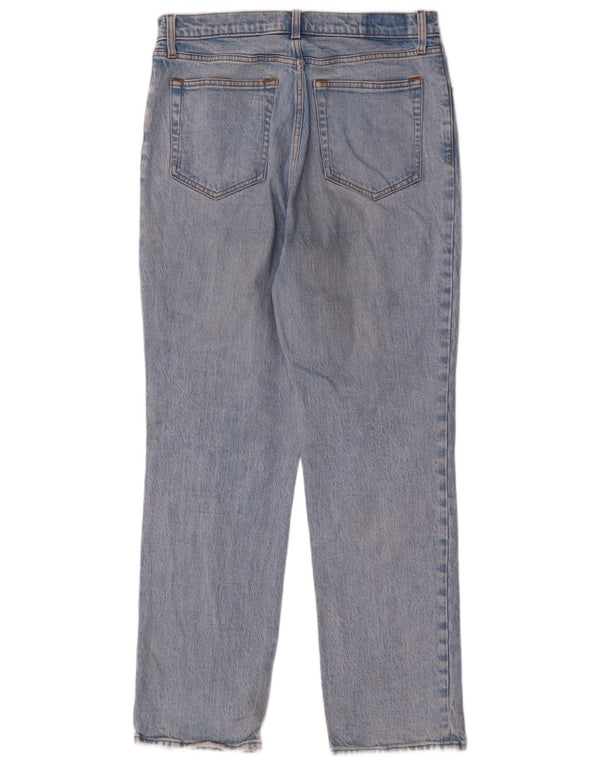 Γυναικεία ίσια τζιν Abercrombie & Fitch US 12 Large W31 L31 Blue 90s