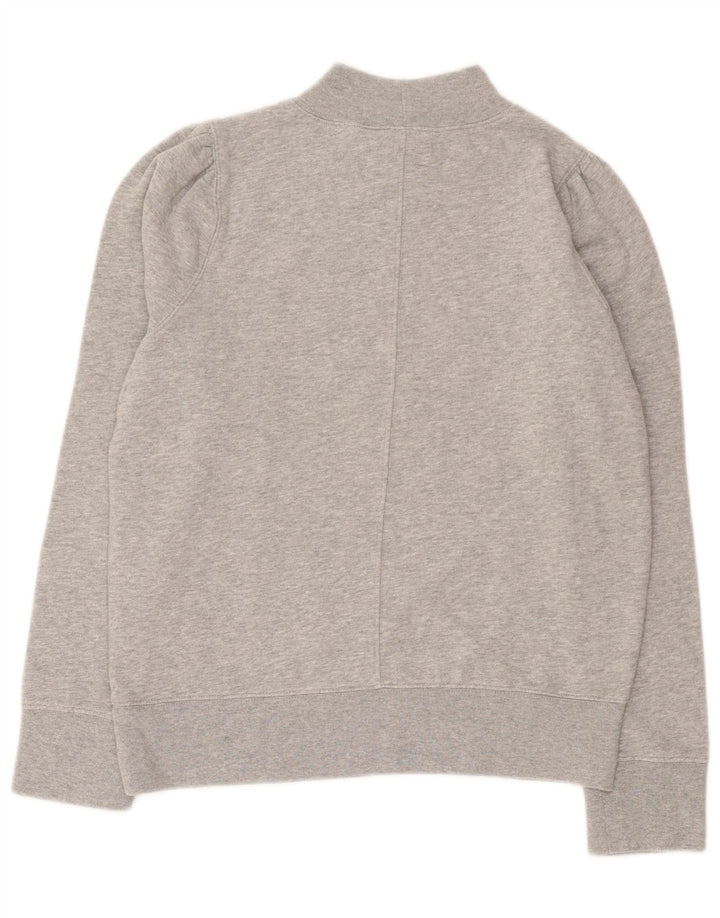 Gap γυναικεία φούτερ υπερμεγέθη Jumper UK 10 Small Grey Flecked Cotton