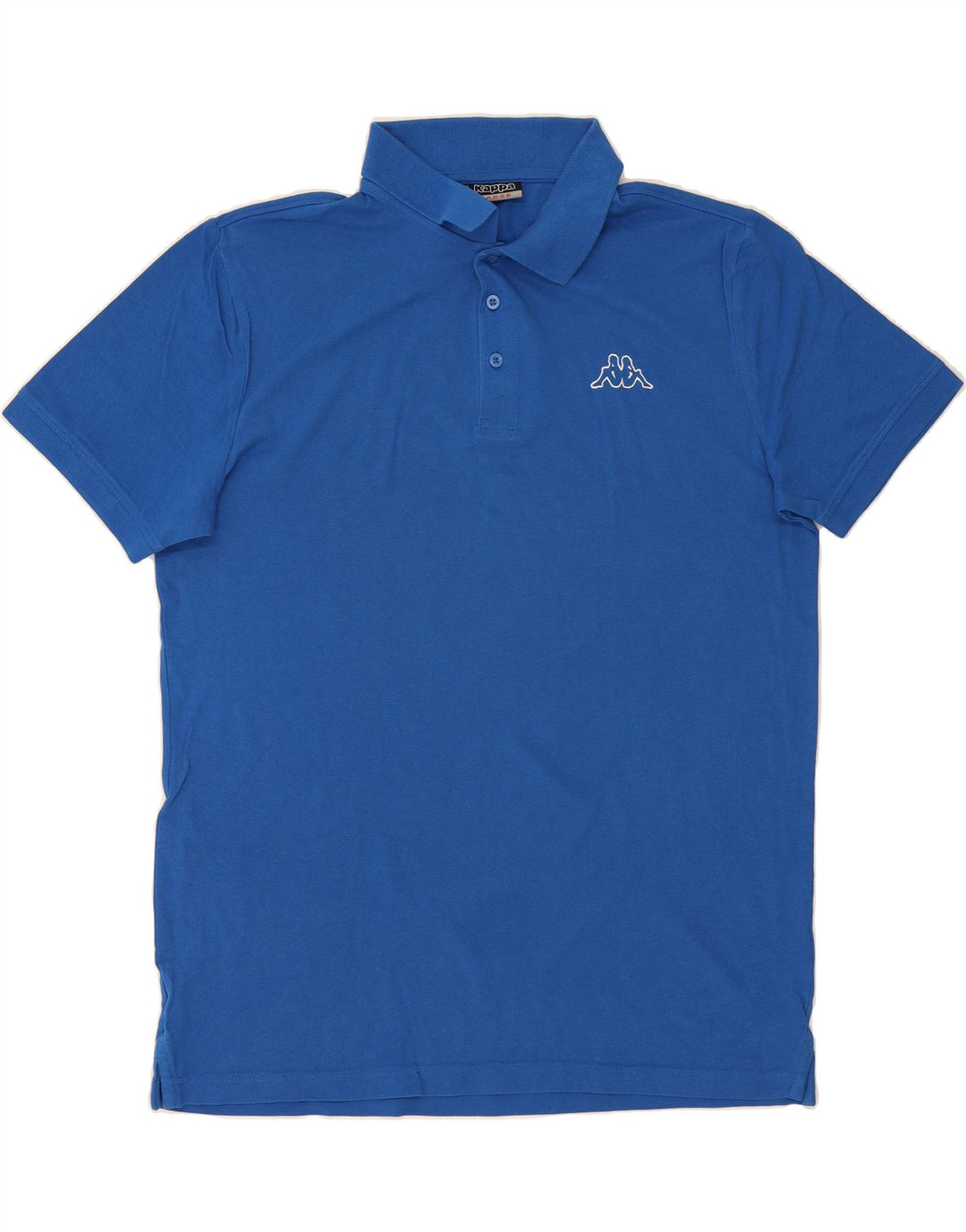 KAPPA Mens Polo Shirt Large Blue Cotton Vintage Kappa and Second-Hand Kappa from Messina Hembry 