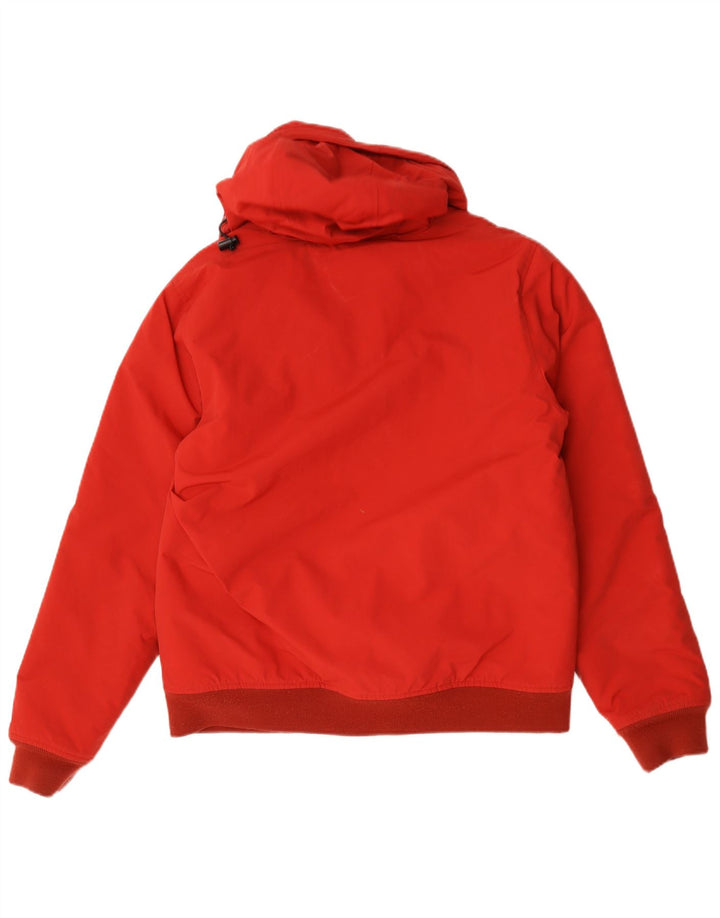 Ανδρικό μπουφάν Carhartt με κουκούλα UK 40 μεγάλο κόκκινο νάιλον