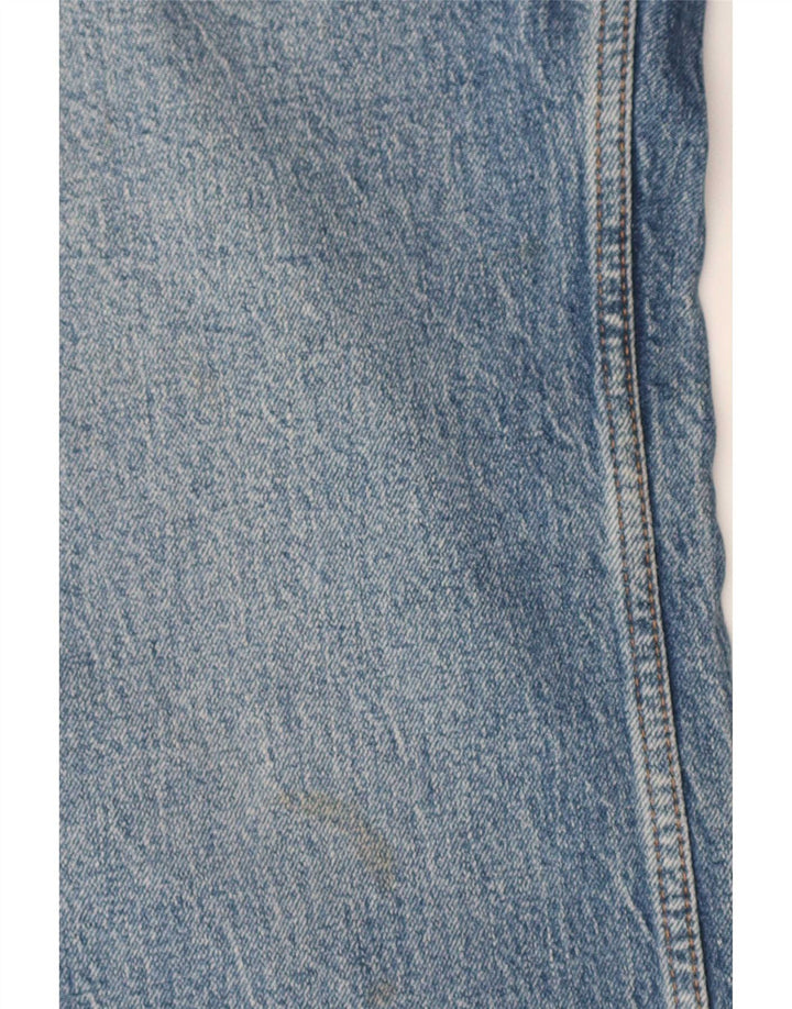 Topshop Γυναικείο Relaxed Flared Jeans W26 L30 Blue Cotton