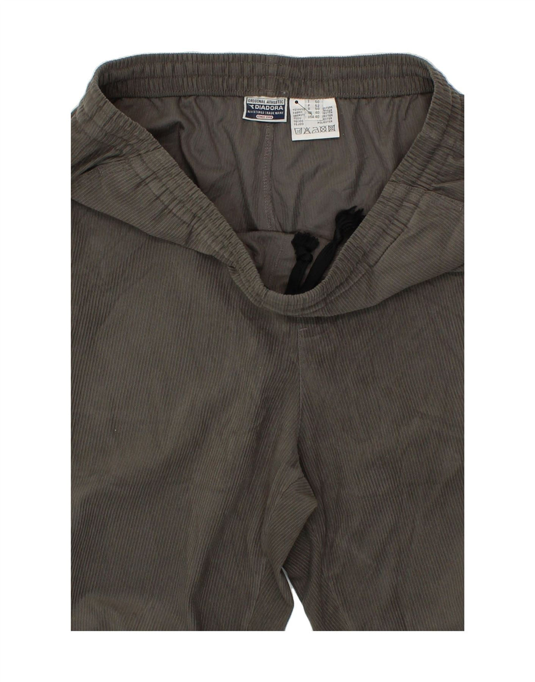 DIADORA Mens Tracksuit Trousers UK 40 Medium Khaki Polyester Vintage Diadora and Second-Hand Diadora from Messina Hembry 