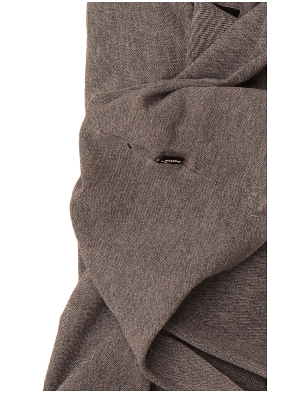 Ανδρικό μπλουζάκι πόλο PUMA, μεσαίο γκρι βαμβακερό