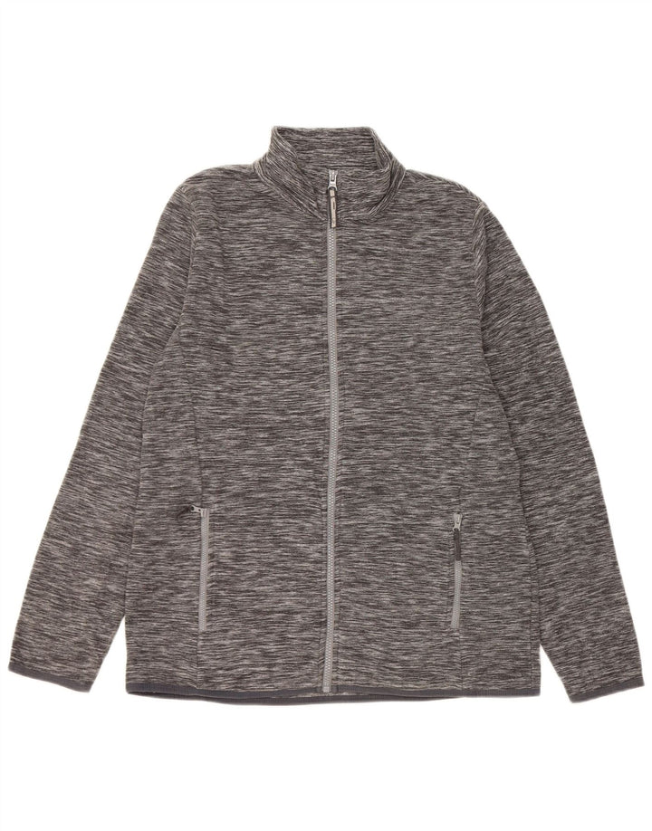Mountain Warehouse Γυναικείο Fleece Jacket UK 16 Large Grey Flecked Polyester