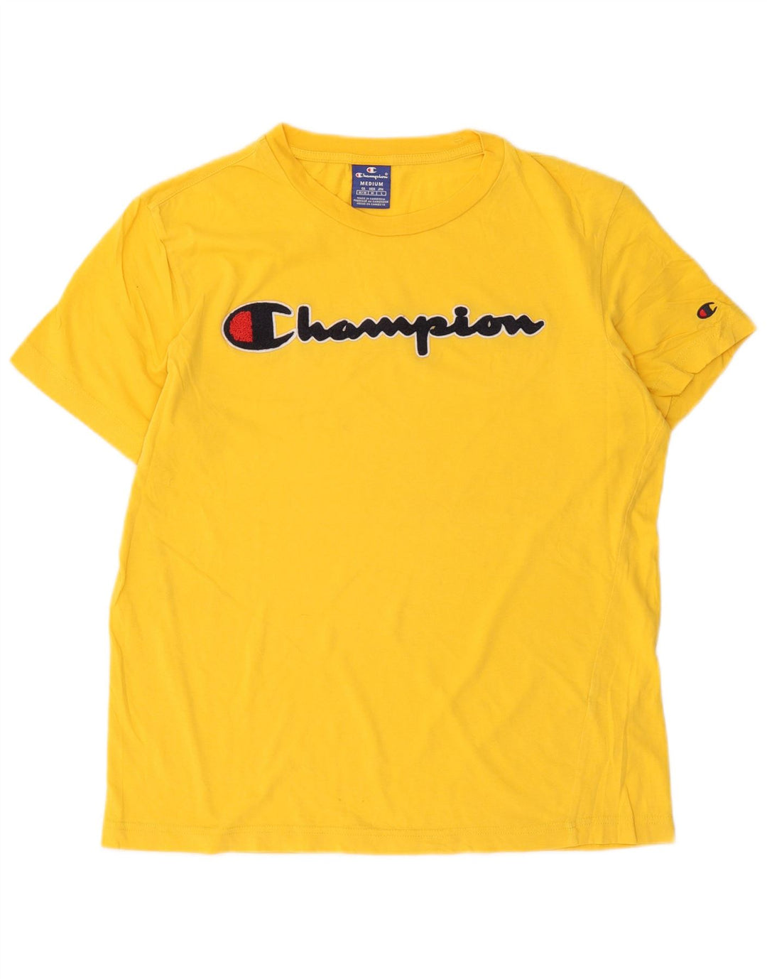 Ανδρικό T-Shirt Champion Graphic Top Medium Yellow