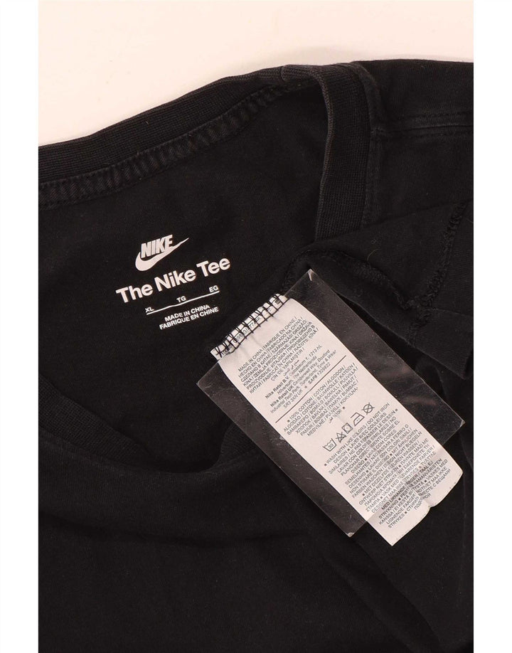 Ανδρικό T-Shirt Nike XL Μαύρο βαμβακερό
