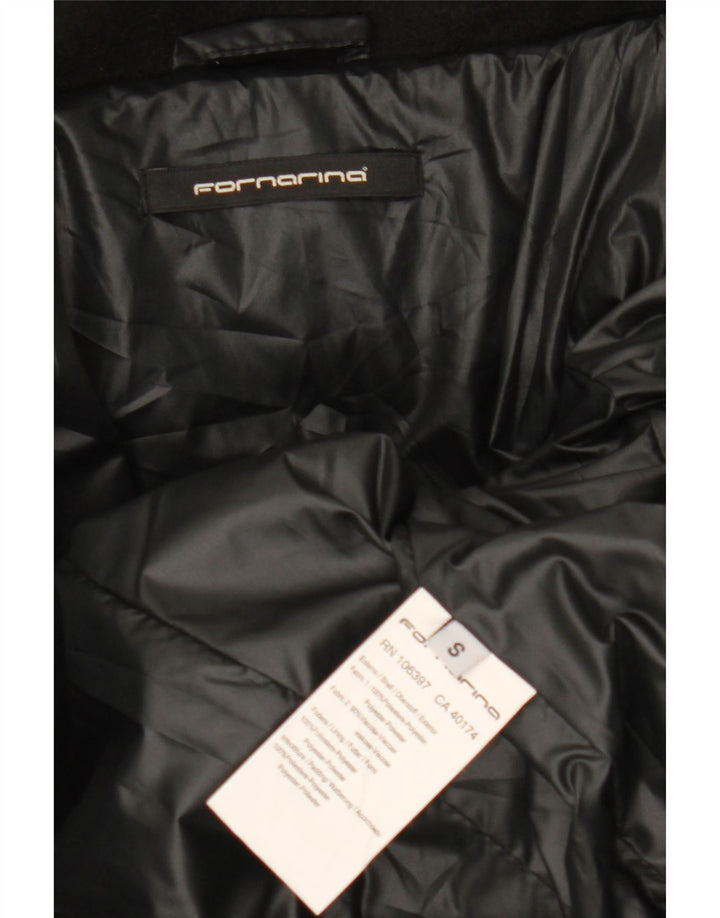 Fornarina Γυναικείο παλτό UK 10 Small Black Polyester
