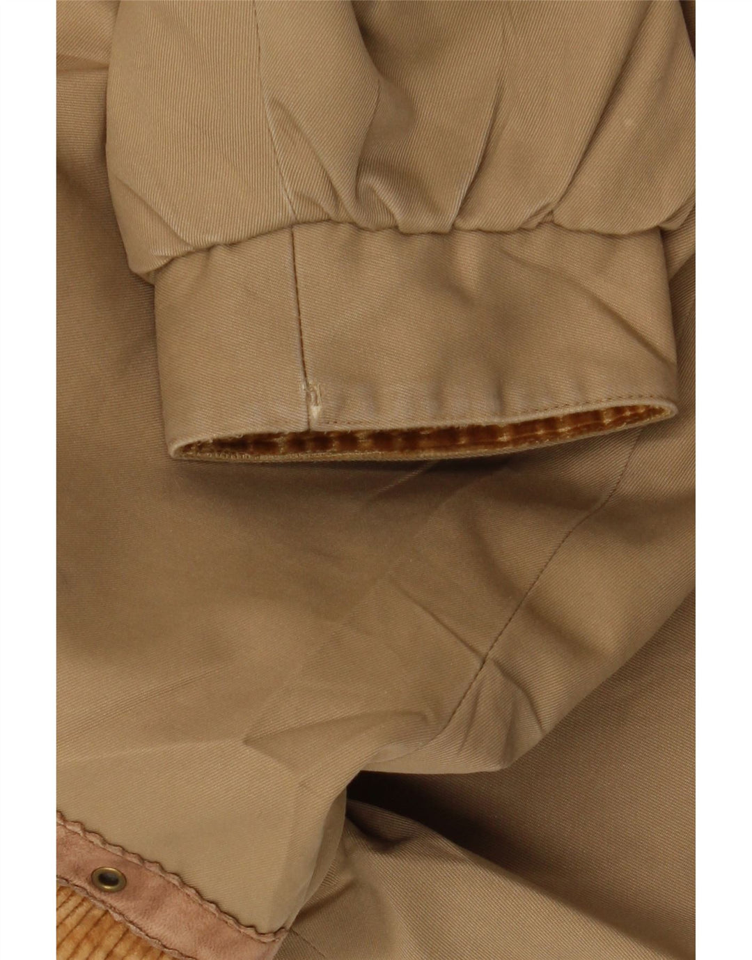 Γυναικείο παλτό VINTAGE Windbreaker UK 16 Large Brown Colourblock