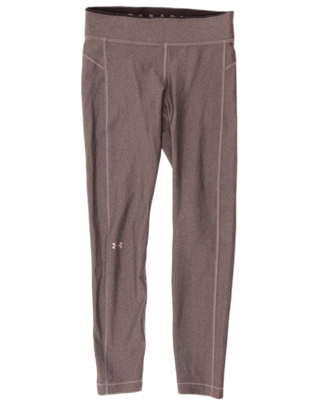 Under Armour Γυναικείο Heat Gear κολάν UK 10 Small Grey Polyester