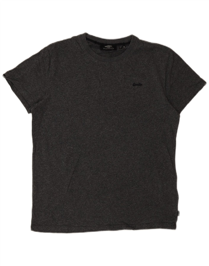 Ανδρικό T-Shirt Superdry Top Μεσαίο γκρι βαμβακερό