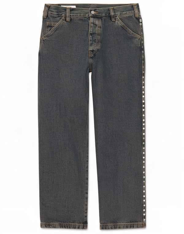 Zara Ανδρικό τζιν ίσιο EU 38 Small W30 L30 Μπλε βαμβακερό