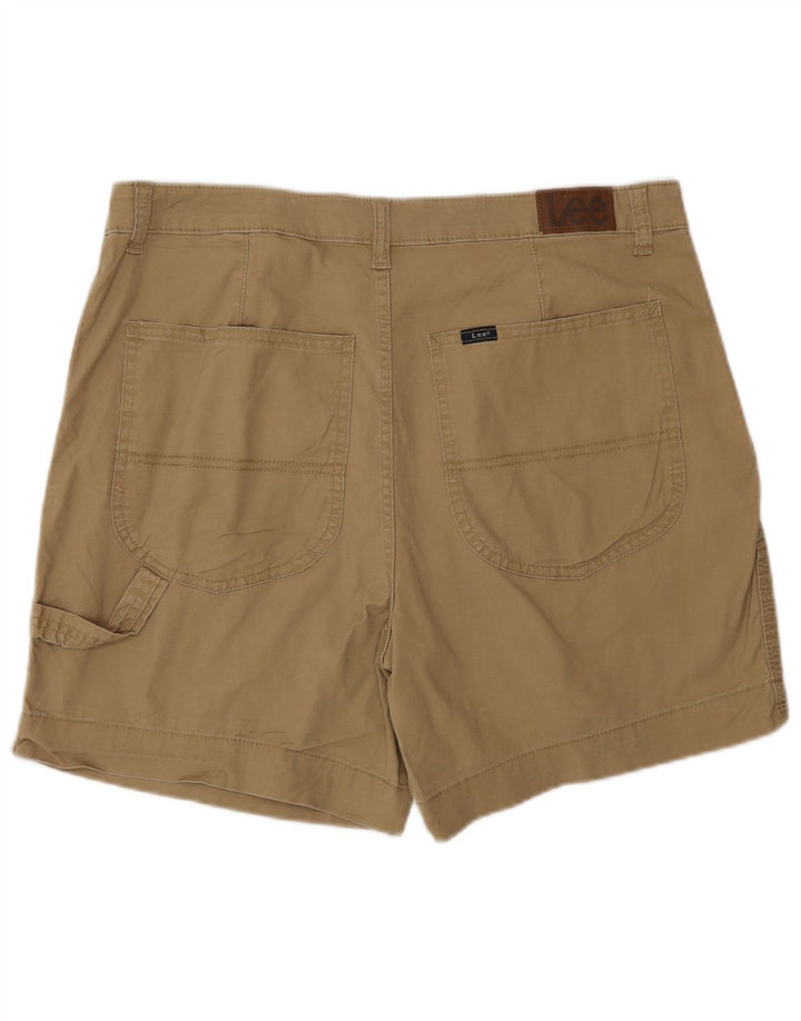 Lee Γυναικείο Σορτς Chino US 14 XL W34 Μπεζ βαμβακερό
