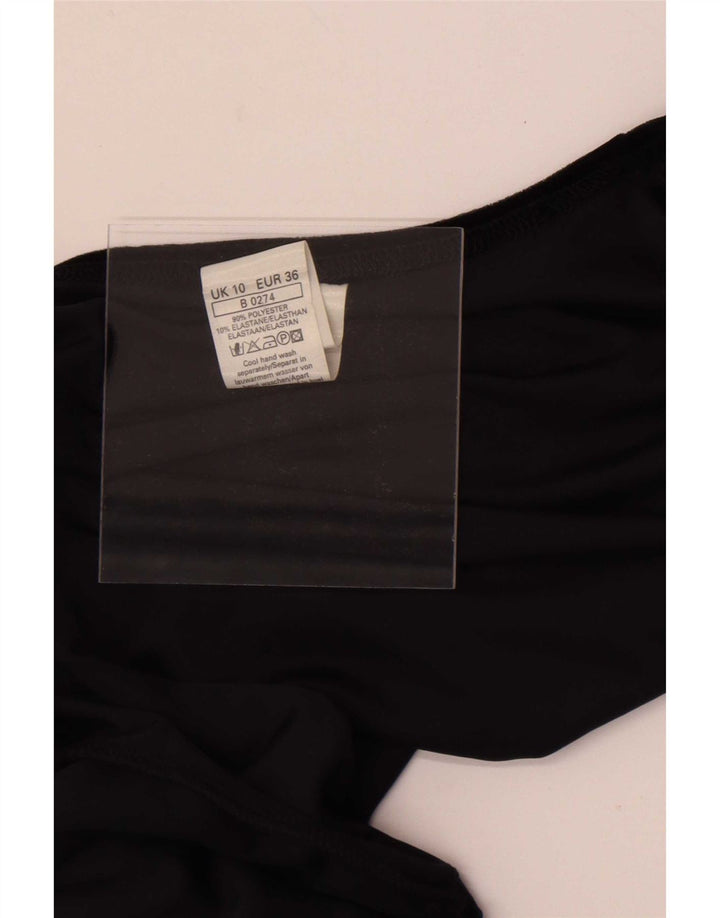Vintage γυναικείο βελούδο Bolero Top 10 Small Black Polyester