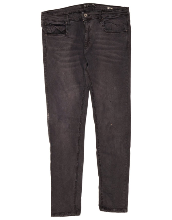 Zara Ανδρικό Skinny Jeans EU 46 XL W36 L30 Γκρι