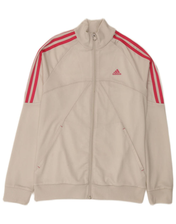 Adidas Graphic αθλητική φόρμα Adidas Top Jacket 14-15 ετών Λευκός Πολυεστέρας