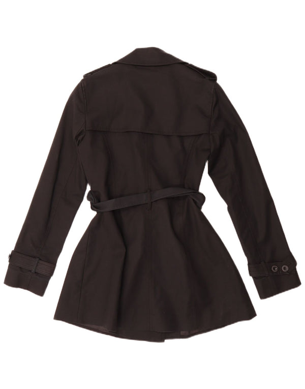 Hobbs Γυναικεία καμπαρντίνα UK 8 Small Black Cotton