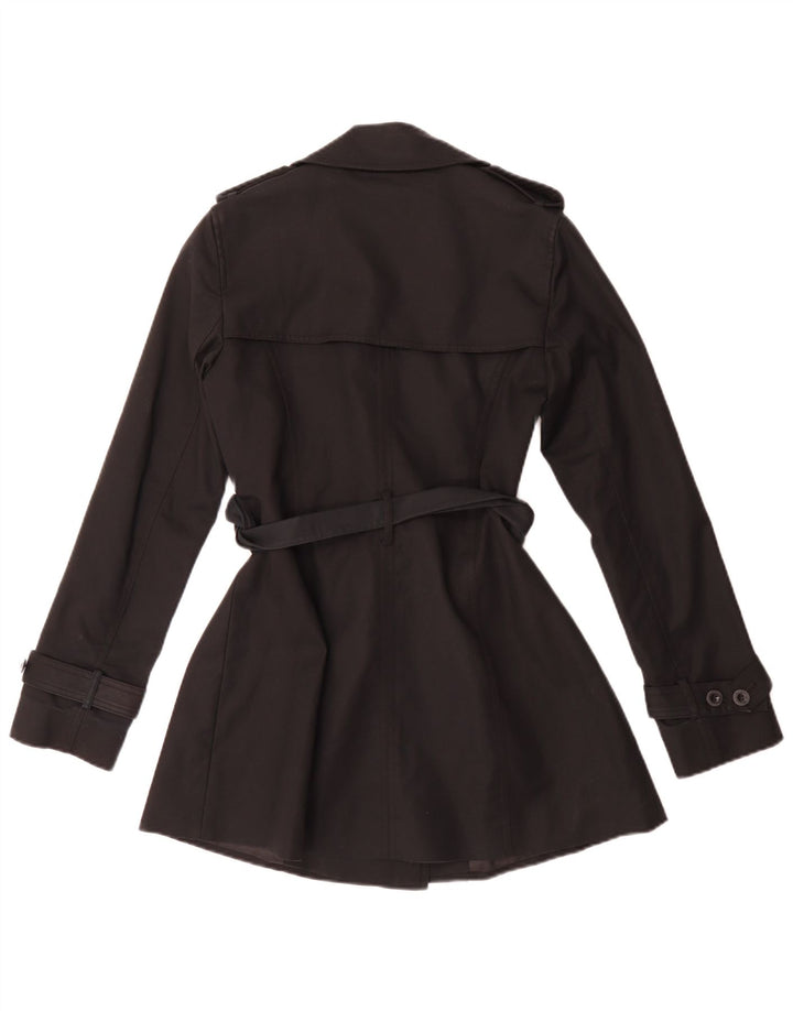 Hobbs Γυναικεία καμπαρντίνα UK 8 Small Black Cotton