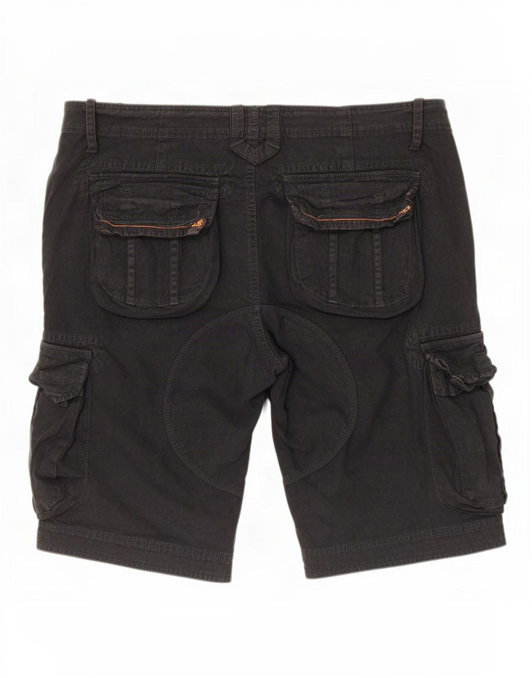 Ανδρικό σορτς Cargo Superdry 2XL W38 Μαύρο βαμβακερό