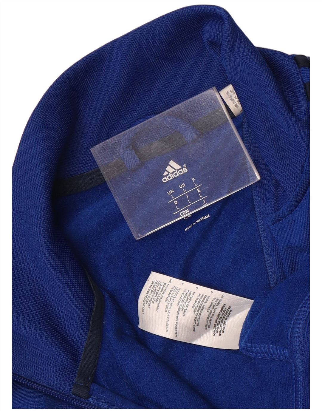 Ανδρική αθλητική φόρμα Adidas Top Jacket μεγάλο μπλε πολυεστέρα