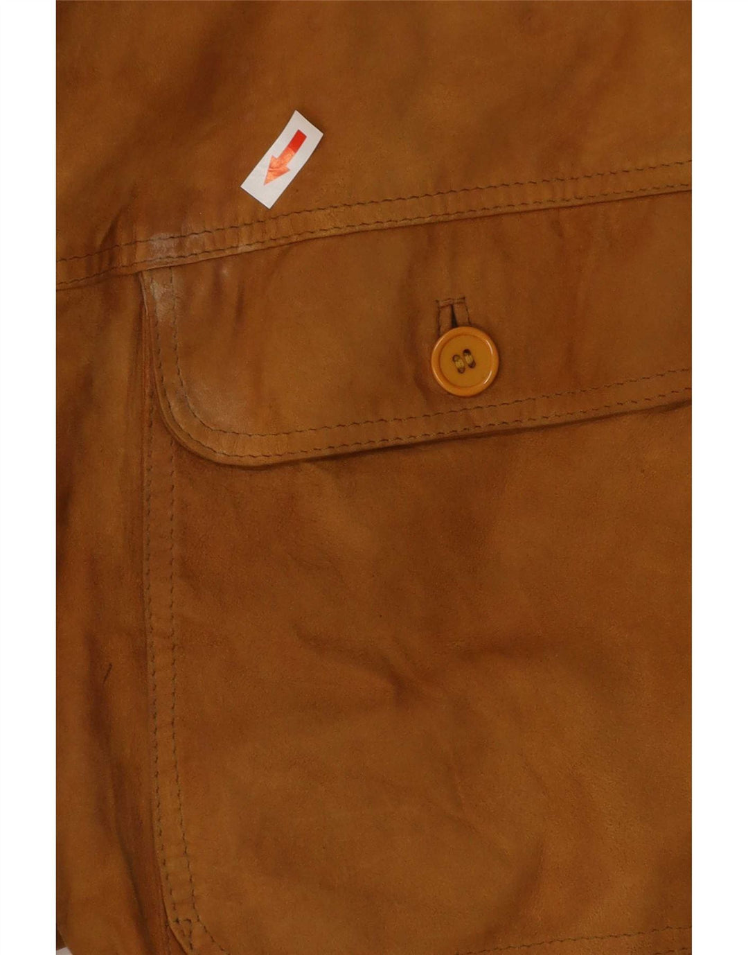 Vintage Ανδρικό Suede Bomber Jacket UK 38 Medium Beige