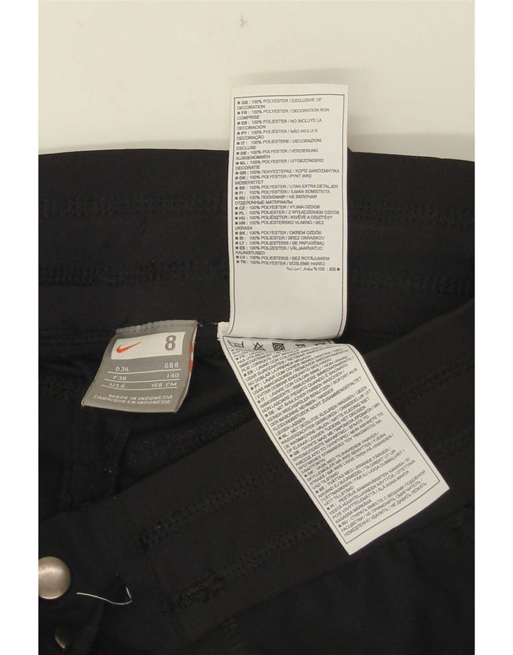 Γυναικείο παντελόνι Nike Capri Cargo UK 8 Small W28 L20 μαύρο πολυεστέρα