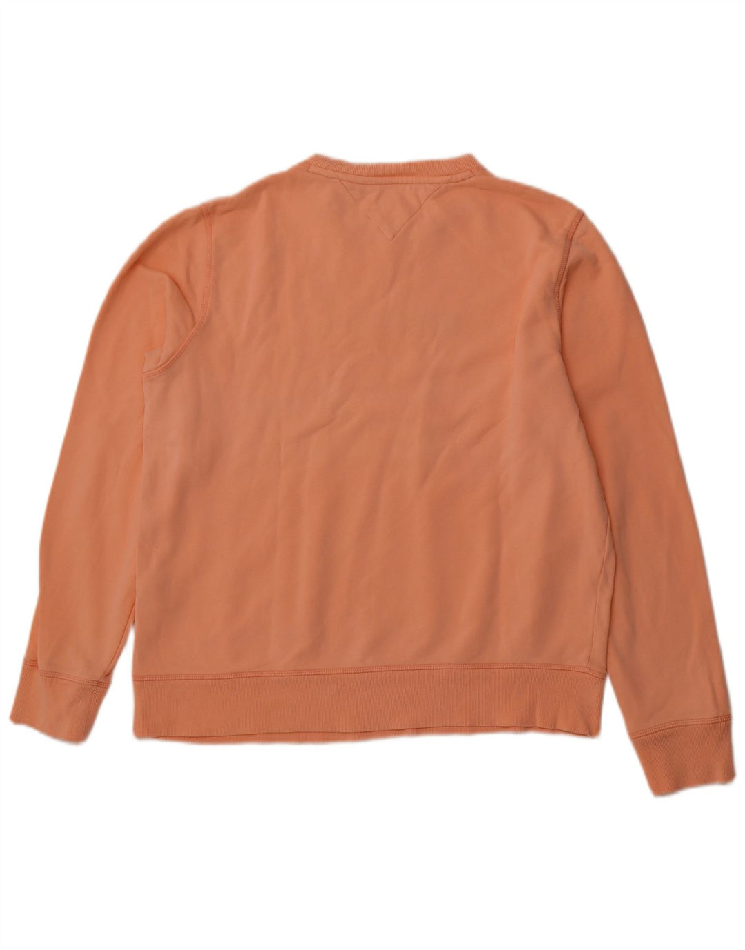 TOMMY HILFIGER Γυναικείο γραφικό φούτερ Jumper UK 16 μεγάλο ροζ βαμβακερό