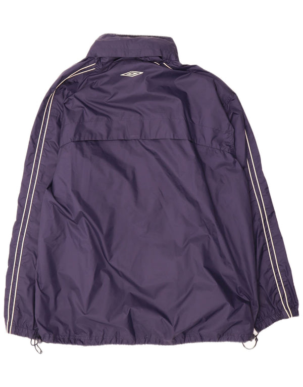 Ανδρική φόρμα Umbro Top Jacket UK 42 XL Navy Blue Nylon