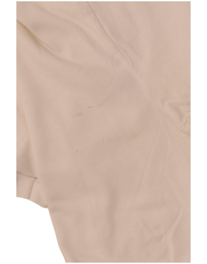 BENETTON Ανδρικό T-Shirt Top μεγάλο λευκό βαμβακερό
