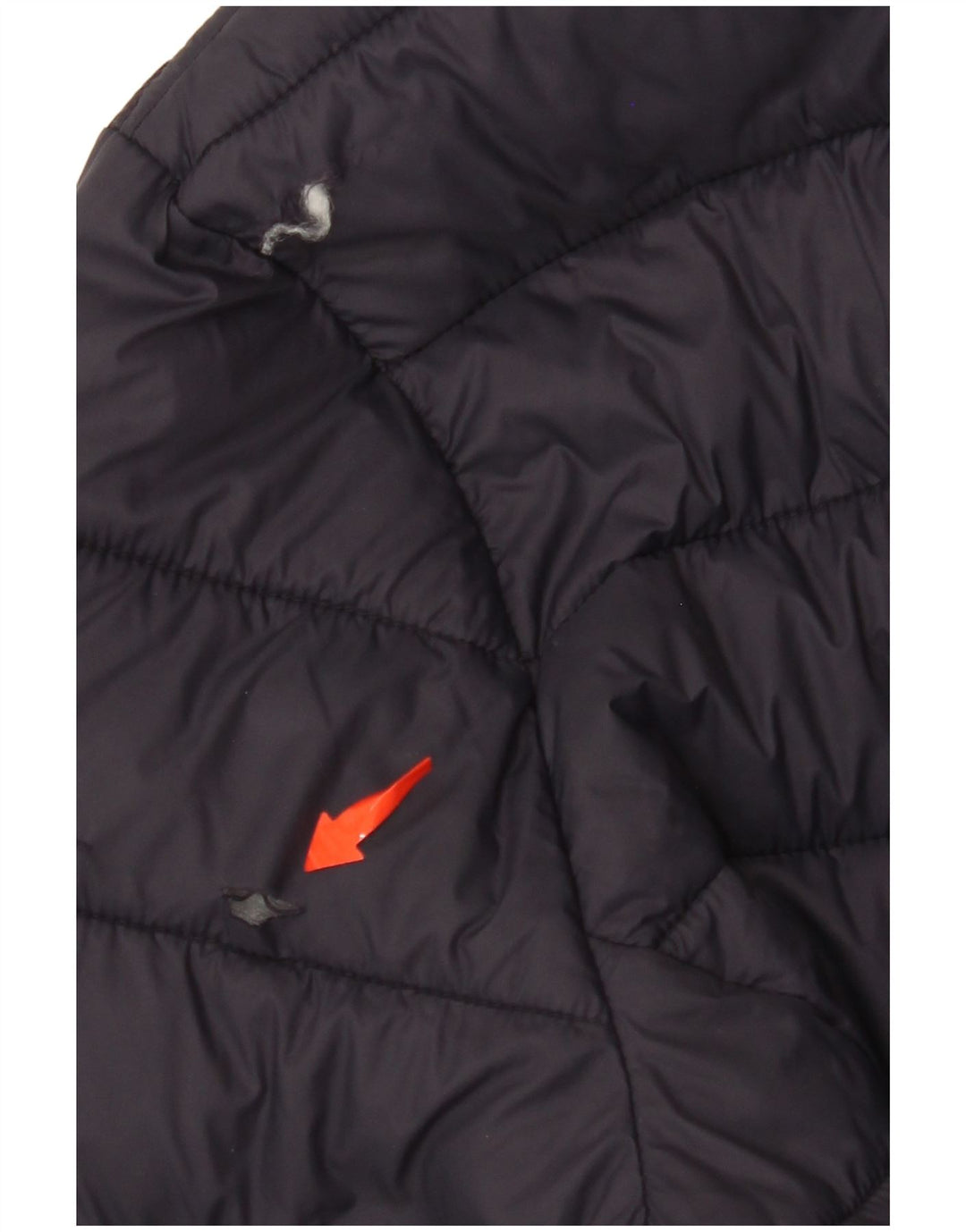 CREW CLOTHING Γυναικείο μπουφάν UK 16 Large Navy Blue Nylon