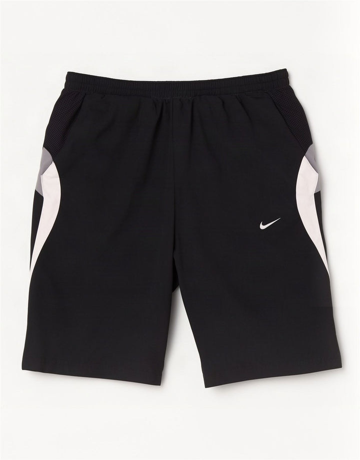 Ανδρικό αθλητικό σορτς Nike, μικρό μαύρο χρώμα, πολυεστέρα