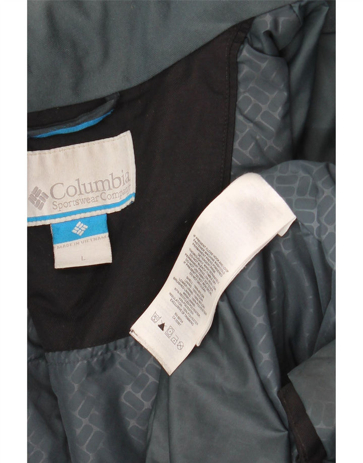 Ανδρικό μπουφάν Ανεμοδράστη Columbia UK 40 Large Black Nylon