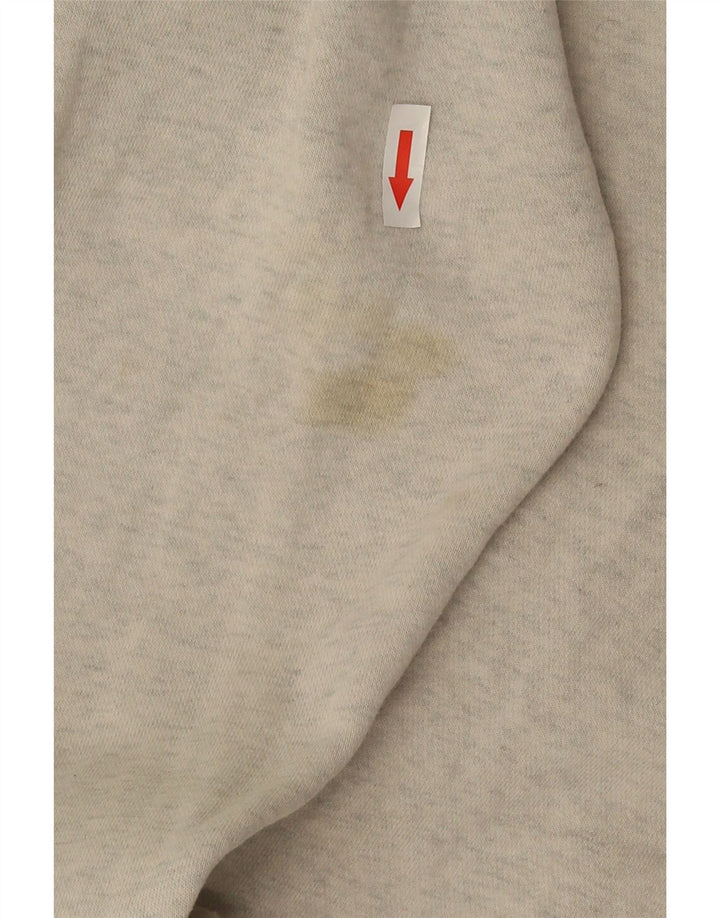 Ανδρικά γραφικά κουκούλα Nike, μικρό γκρι βαμβακερό