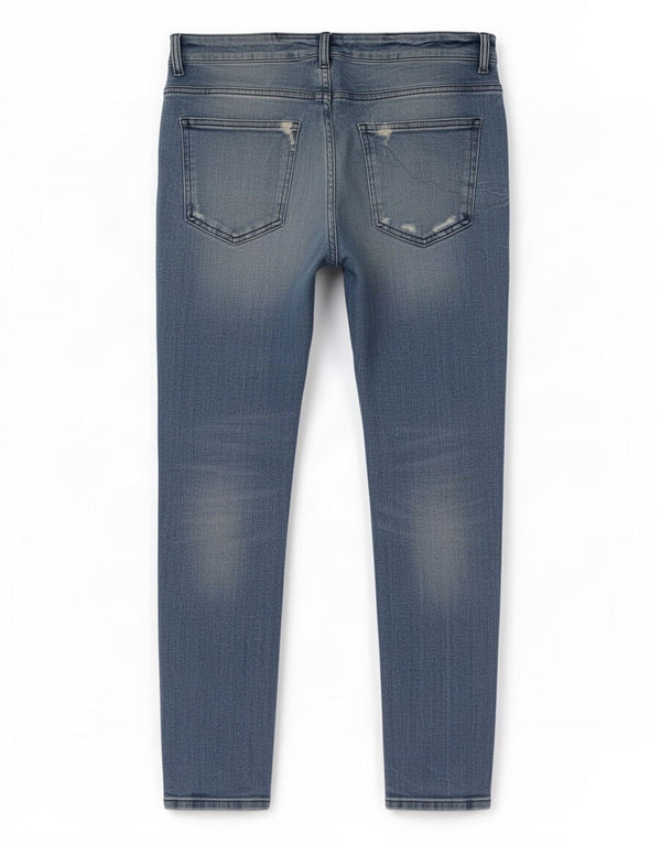 Zara Ανδρικό στενό τζιν EU 44 Large W34 L28 Μπλε