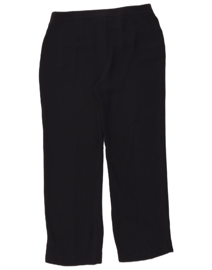 Hobbs γυναικείο παντελόνι Chino UK 14 μεγάλο W34 L30 Navy Blue Polyester